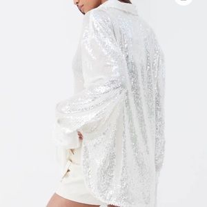 Never worn 4th and reckless zoey sequin top